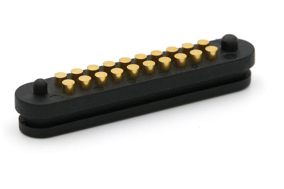 40 Pin Spring Loaded Connector 2.54mm Pitch Pogo Pin Connector 1.0A For Medical Products