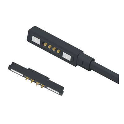 Male And Female Magnetic Cable Connector 4 Pin Magnetic Charger For Smart Watch