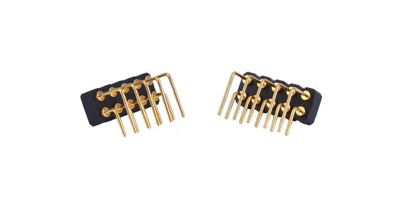 2.54mm Pitch 10 Pin Connector Double Row Right Angle Female Connector Customized For PCB Board