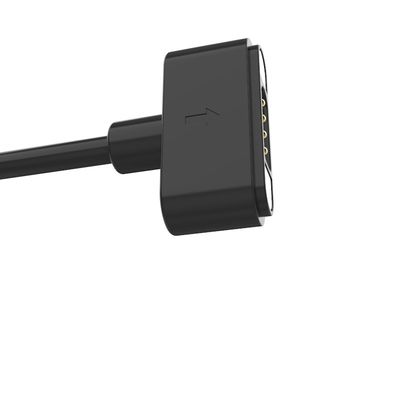 Car Magnetic Cable Connector Black 4 Pin Magnetic Charger 550g Magnetic Force