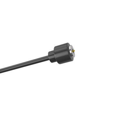 5.0mm round male and female magnetic dc connector with black cable