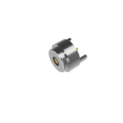 DC 2 Position White Magnetic Cable Connector Male Female For High-End Wine Ware Lamps
