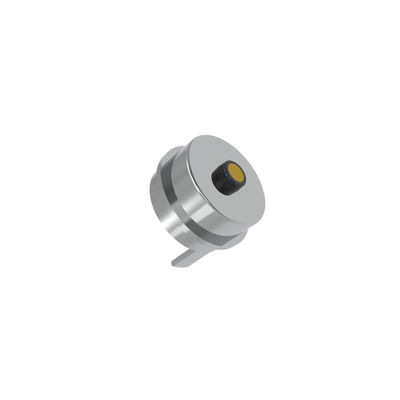6.0mm 2 pins magnetic charging  usb cable connector with white TPE cable
