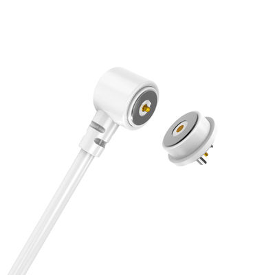 8.0mm magnetic connector white color cable magnetic cable USB connector 2A