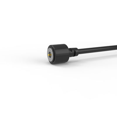 T-shape magnetic cable connector black 90A connector jacket round magnetic connector