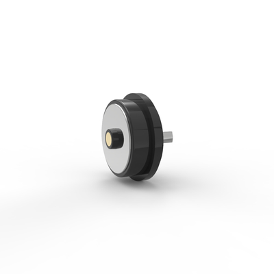 Diameter 10.0mm black round male female magnetic connector for electronic device