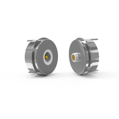 10mm round  male female magnetic connector 12V 5A magnetic power connector