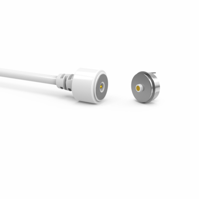 Round type Magnetic charger usb cable connector for electronic massager