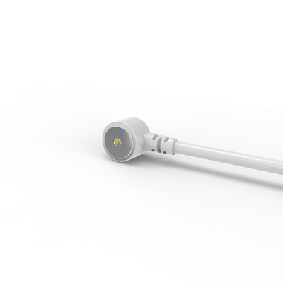Round male and female magnetic pogo pin charger cable connector