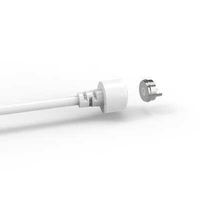  Custom dc magnetic power cable connector for medical equipment