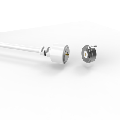  Custom dc magnetic power cable connector for medical equipment