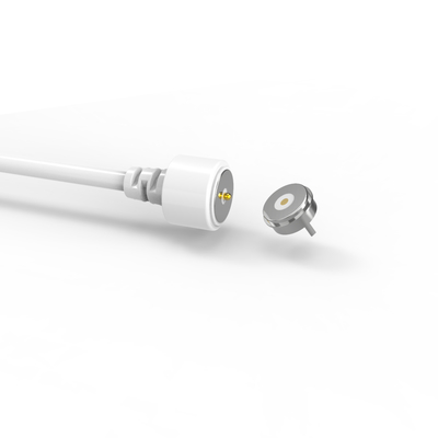  Custom dc magnetic power cable connector for medical equipment