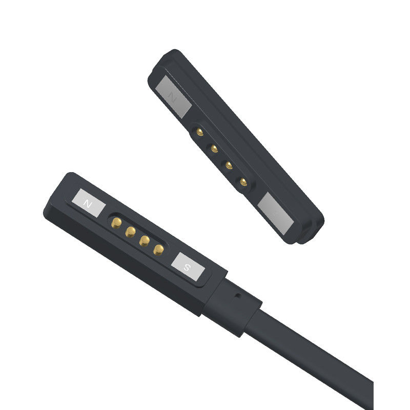Male And Female Magnetic Cable Connector 4 Pin Magnetic Charger For Smart Watch