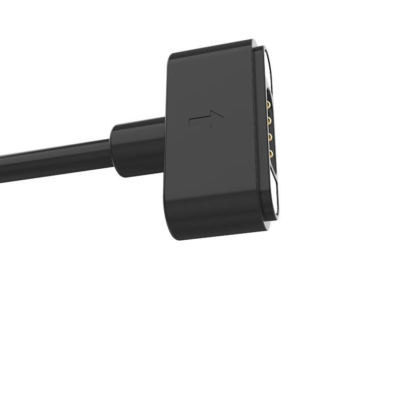 Car Magnetic Cable Connector Black 4 Pin Magnetic Charger 550g Magnetic Force