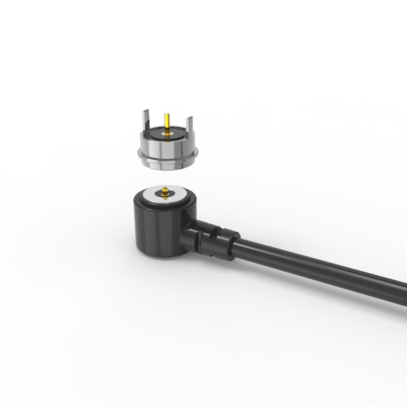 Dia.8.0MM 2Pin Male And Female  Pogo Pin Magnetic with 2A 12V Cable Connector